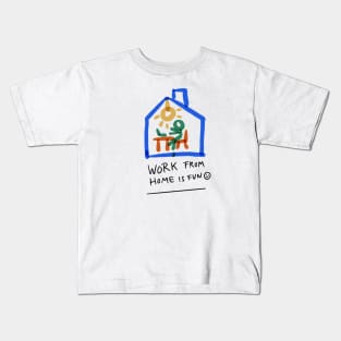 Work From Home Kids T-Shirt